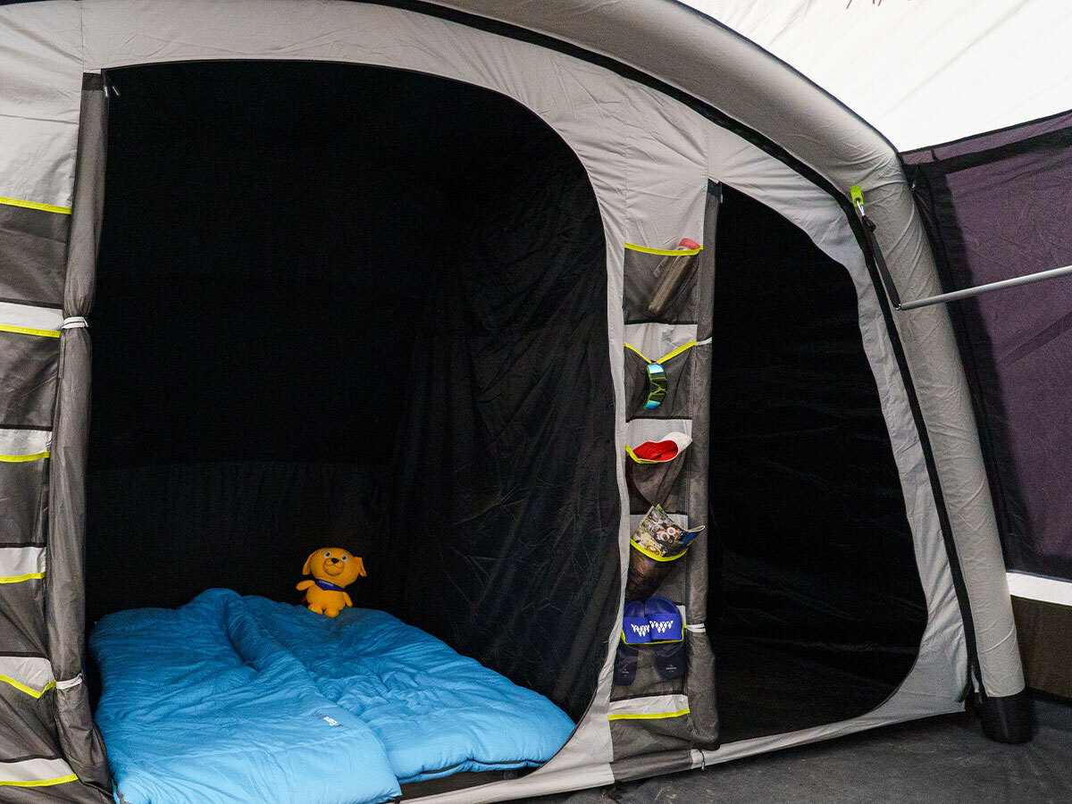 Obelink Hudson 6 Poly Easy Air CoolDark tunneltent