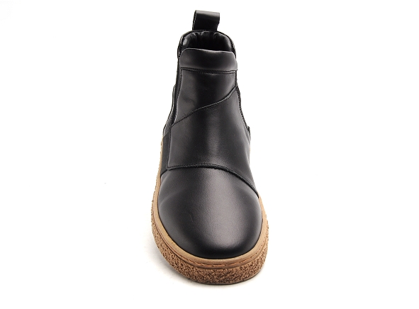 Kokoon boots bottine plates femme fantine noir