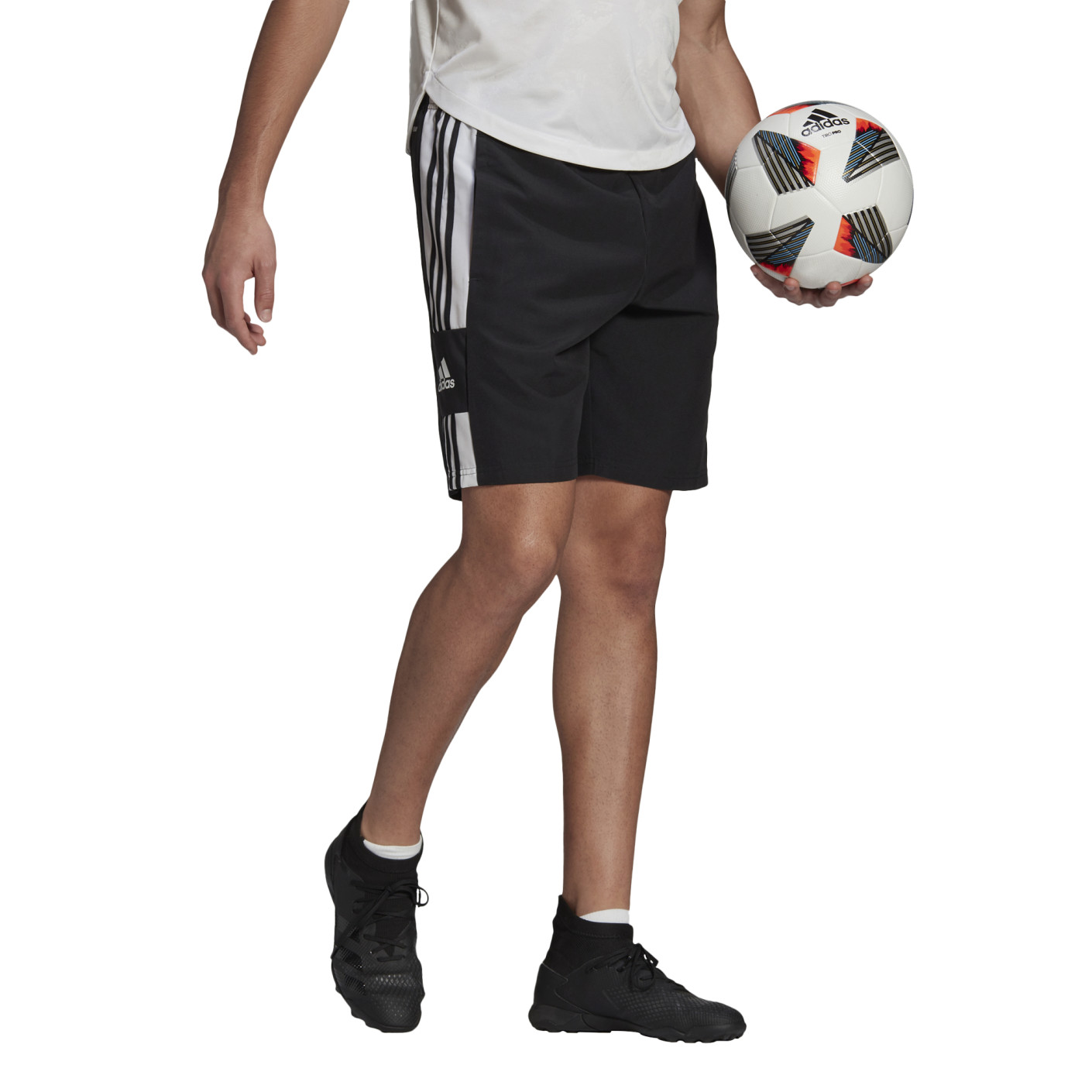 adidas Squadra 21 Polo Trainingsset Zwart Wit