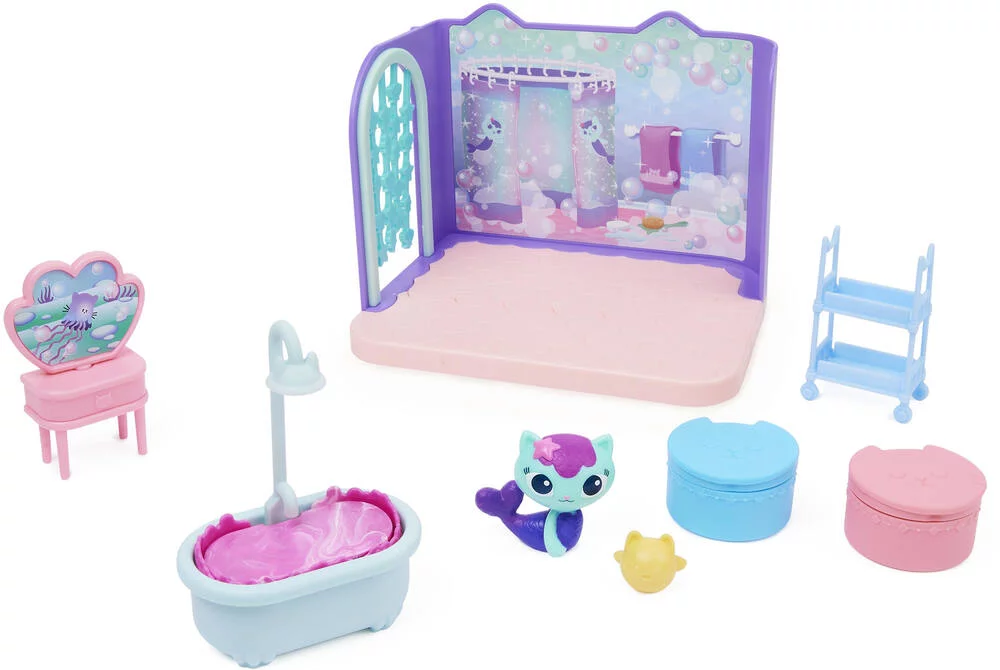 GABBY ET LA MAISON MAGIQUE - PLAYSET DELUXE LA SALLE DE BAIN DE MARINE