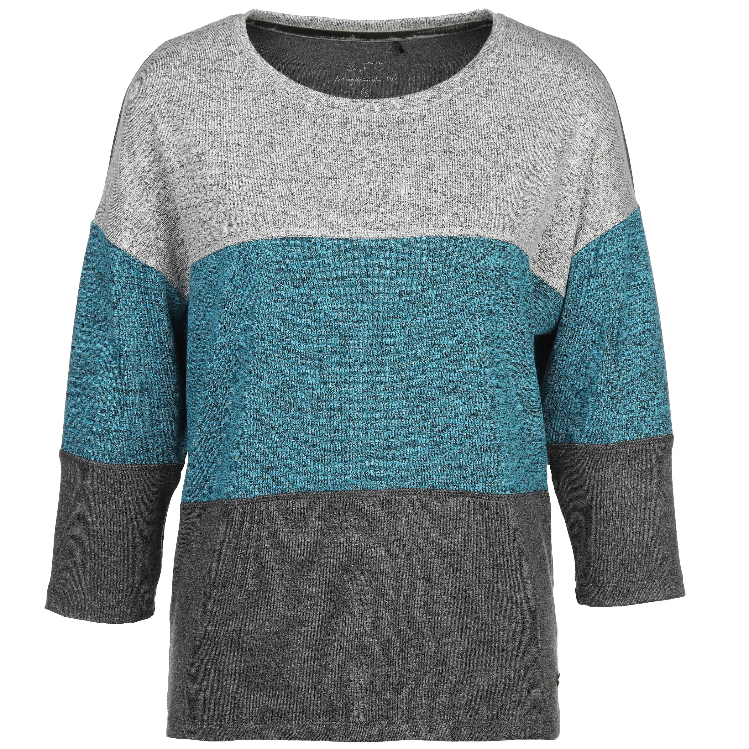 Damen Langarmshirt im Colorblock