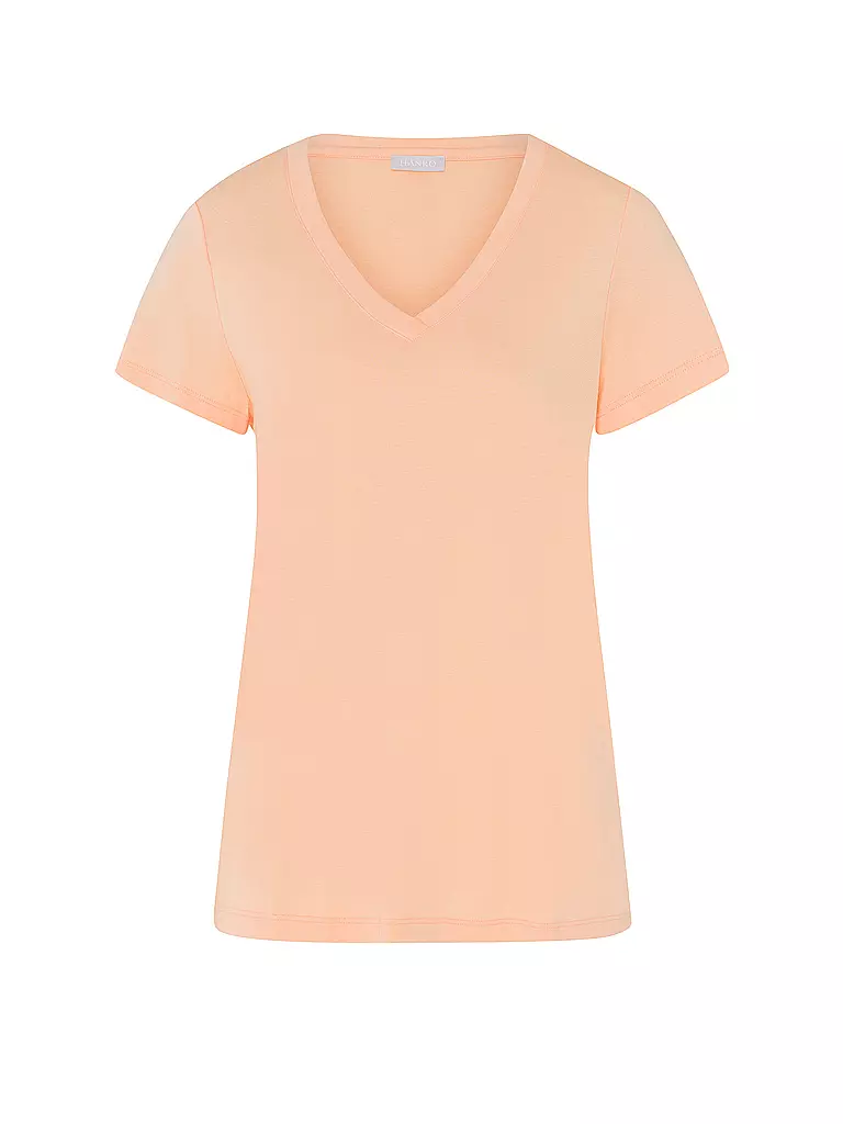 HANRO Pyjamashirt SLEEP & LOUNGE orange