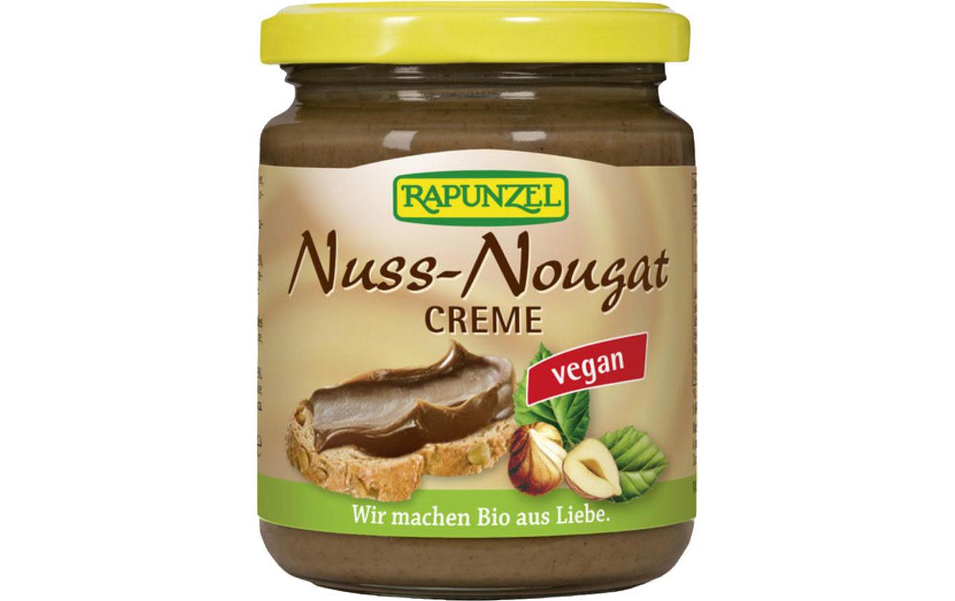 Glas Bio Nuss-Nougat Creme 250 gBio Nuss-Nougat-Creme vegan