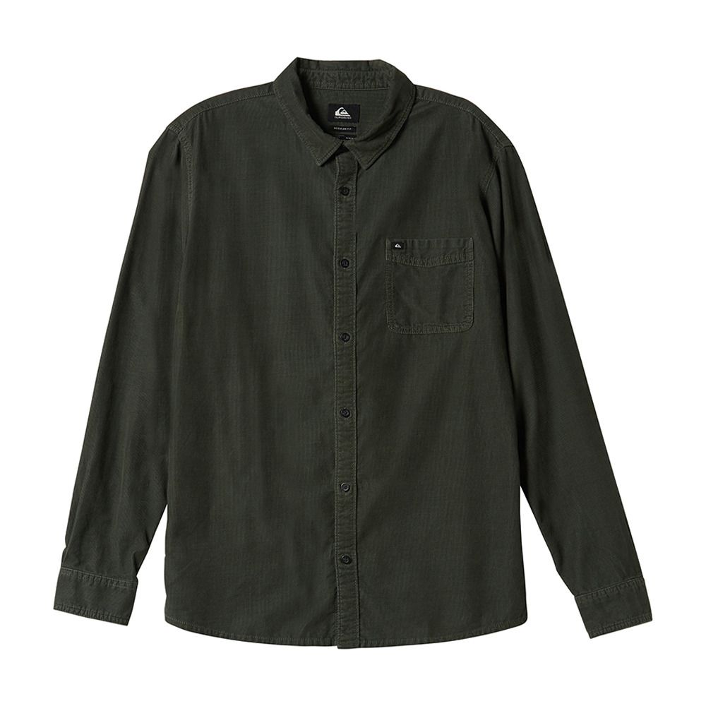 Quiksilver SMOKE TRAIL - Chemise Homme climbing ivy
