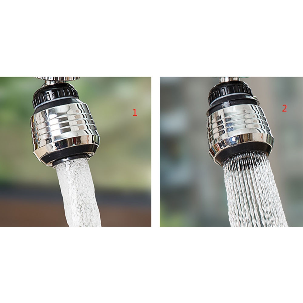 (15cm) Universal Wasserhahn Verlängerung Schwenkbrause Flexibler Aufsatz
