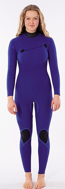 RIP CURL - INTEGRALE E BOMB 4/3 ZIP FREE FEMME