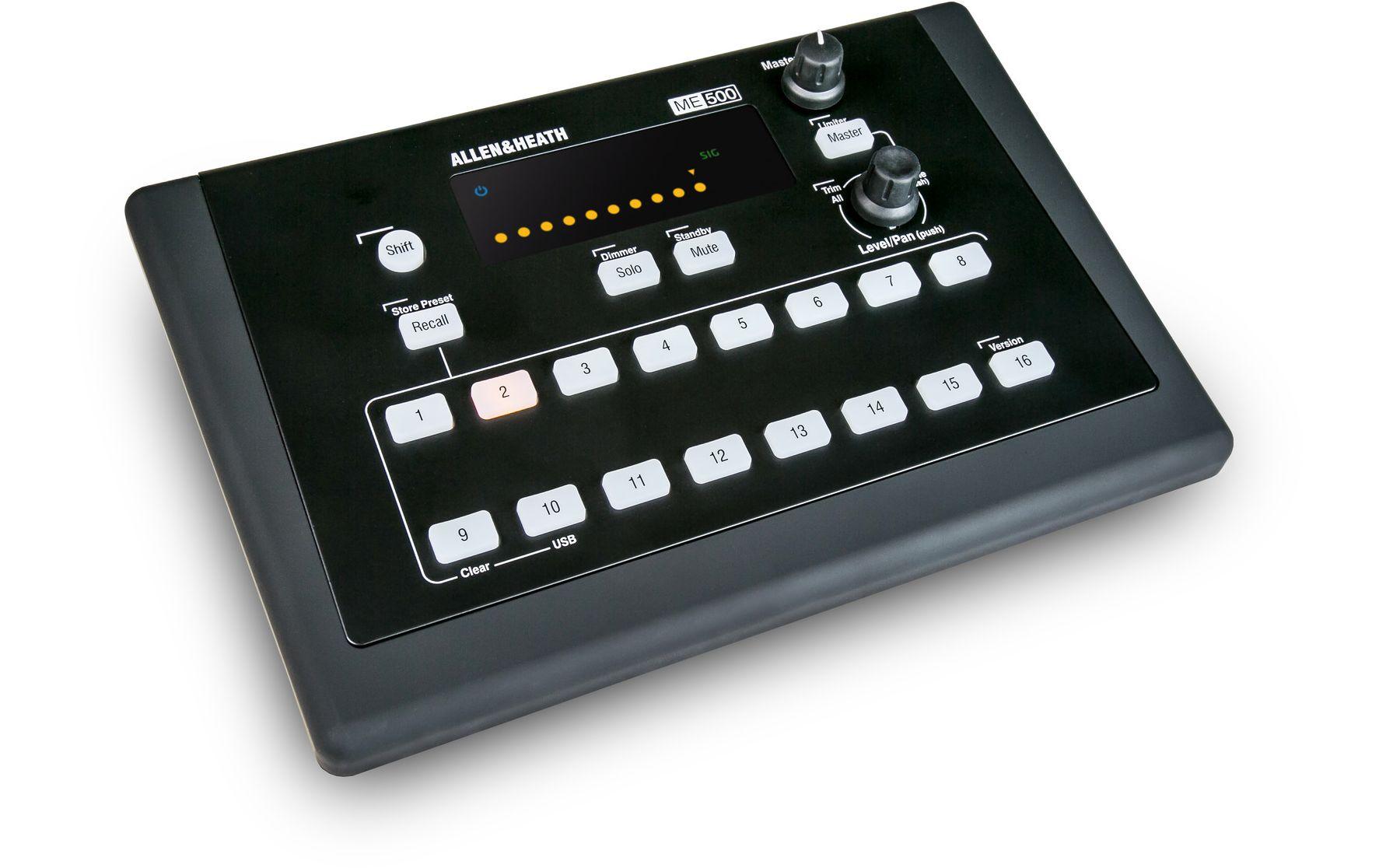 Mischpult ME-500<br>Persönlicher 16-Kanal-Mixer