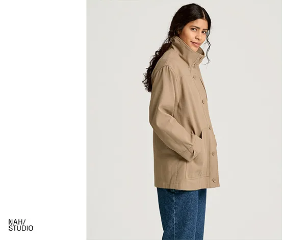 NAH/STUDIO Parka | recycelte Baumwolle