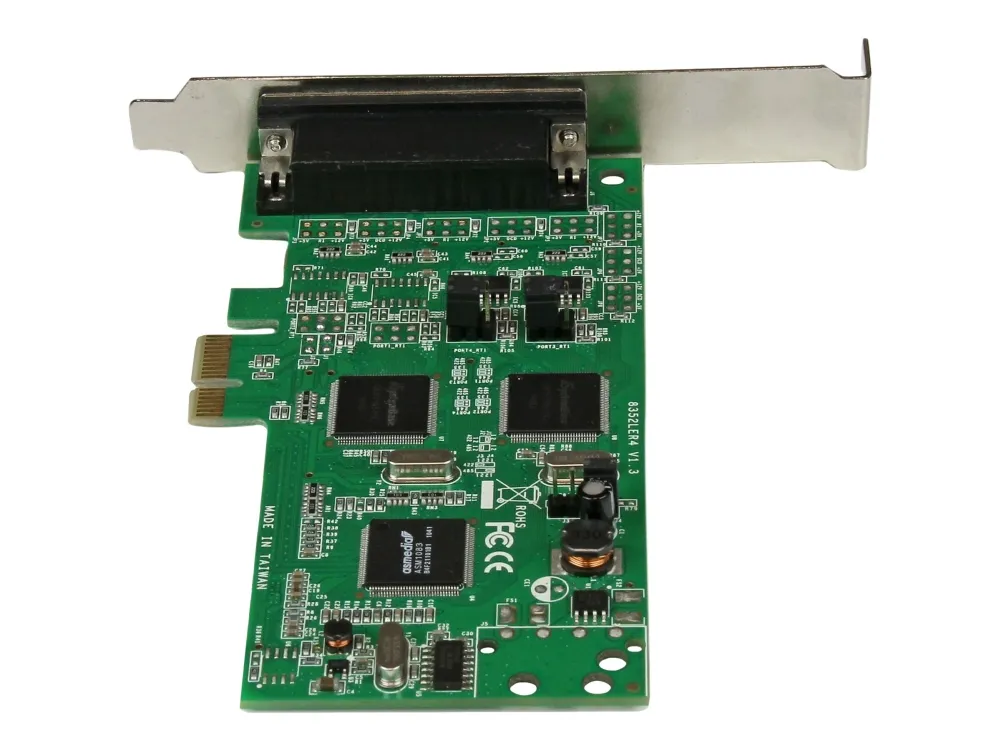 StarTech.com 4 Port PCI Express PCIe Serial Combo Card - Seriel adapter - PCIe - RS-232, RS-422, RS-485 - 4 porte - for P/N: BNDTB10GI, BNDTB210GSFP, BNDTB310GNDP, BNDTB410GSFP, BNDTB4M2E1, BNDTBUSB3142