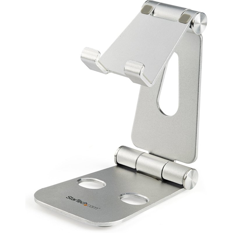 StarTech.com Support pour Téléphone et Tablette - Support Universel Pliable pour Smartphones et Tablettes Support Ergonomique Réglable Multi-Angles pour Téléphone Portable, 10,1-33cm