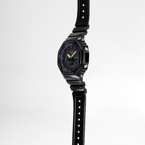 Montre G-Shock GA-2100RGB-1AER Noir
