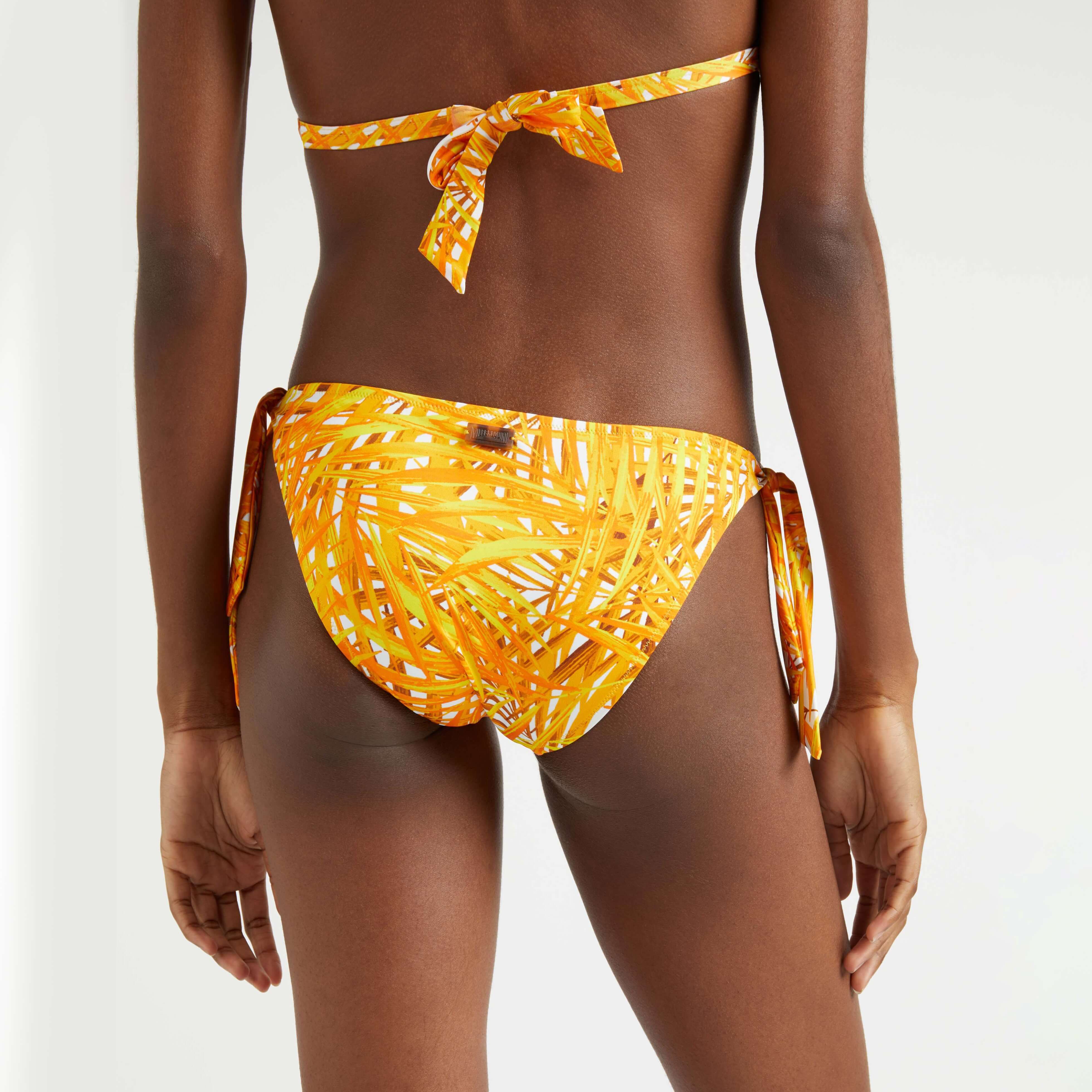 Bas de Maillot de Bain à Nouer Femme Palm Leaves
