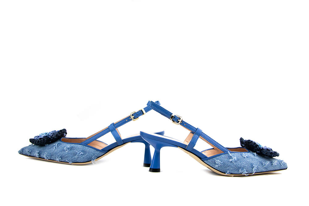 Eva Luna Slingback Canyon Denim