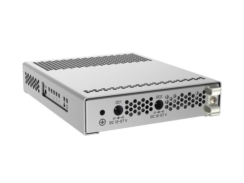 MikroTik SFP Switch CRS305-1G-4S IN 5 Port Desktop-Switch mit fünf Ports, einem Gigabit-Ethernet-Port und vier SFP  10Gbps-Ports