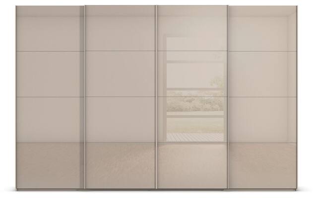 Kledingkast Finca Glans Glas
