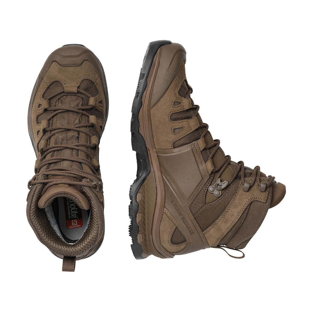 Salomon Forces Quest 4D 2 EN vandrestøvle, unisex (Earth Brown)