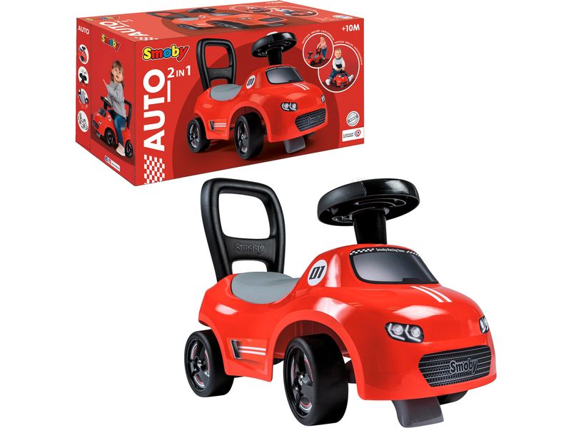 Smoby Rutschfahrzeug rot Rutschauto
