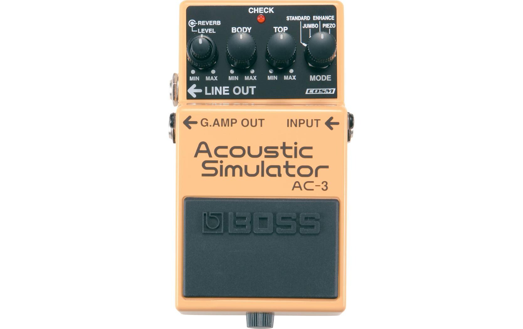 Pedal AC-3<br>Acoustic-Simulator-Pedal für Anfänger