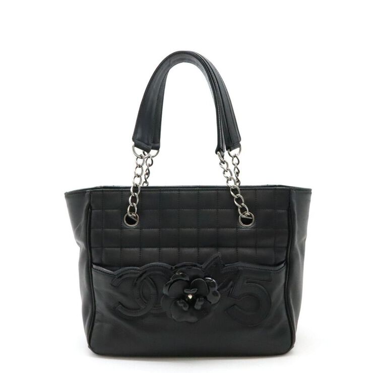 Chanel Vintage Chanel Shoulder Bag Black