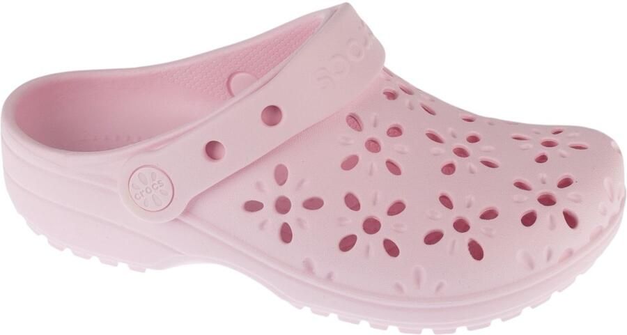 Crocs Classic Unisex Schoenen Roze Maat: 33-34 Mesh Synthetisch Foot Locker