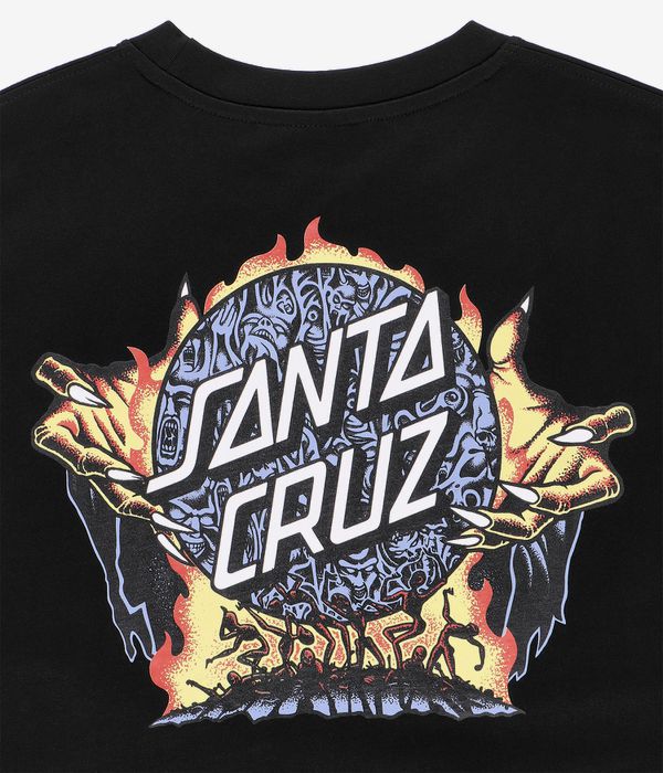 Santa Cruz Knox Firepit Dot T-Shirt (black)