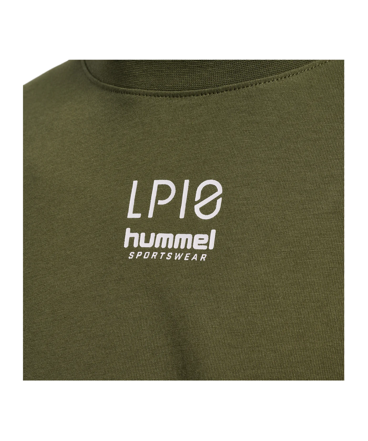 Hummel hmlLP10 Boxy T-Shirt Grün F6187