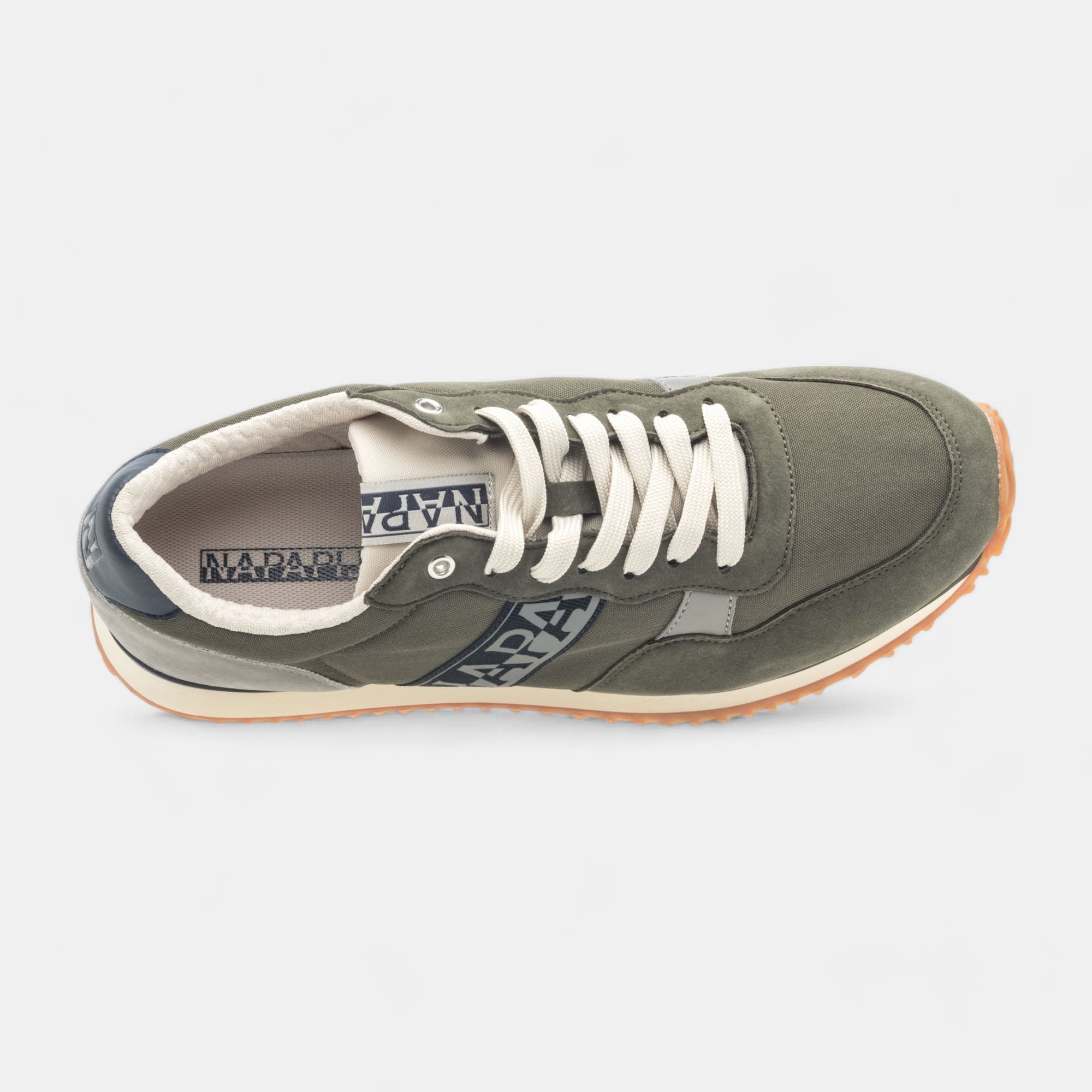 Baskets Homme kaki