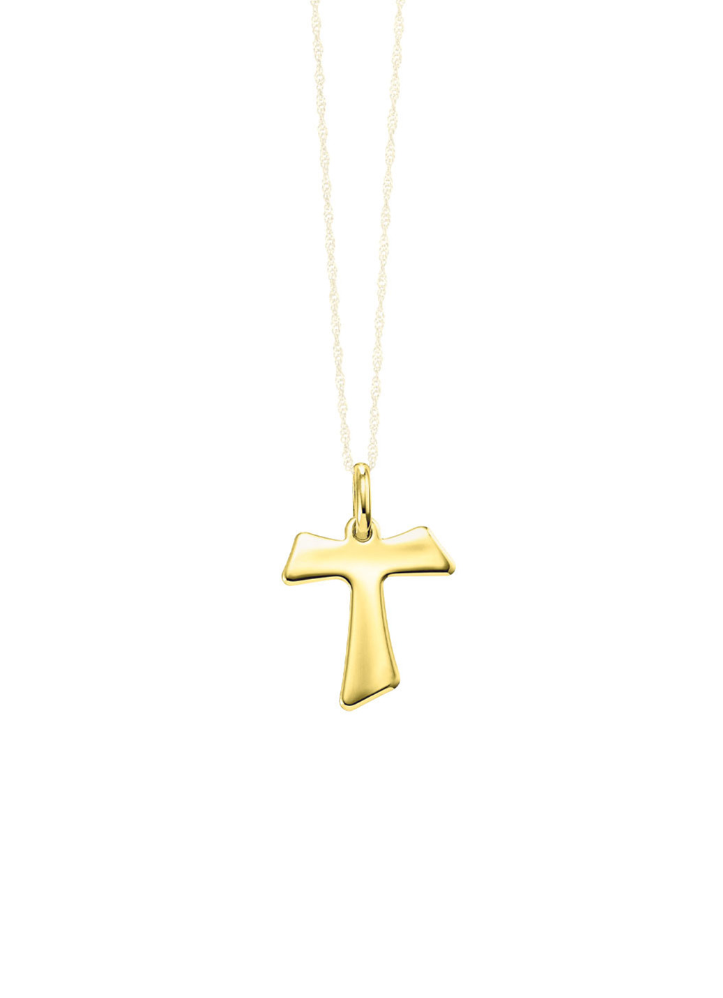 Eleganz in jeder Hinsicht: Der Kreuz-Tau-Anhänger