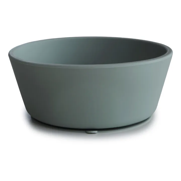Mushie Bol en silicone | Vert sapin
