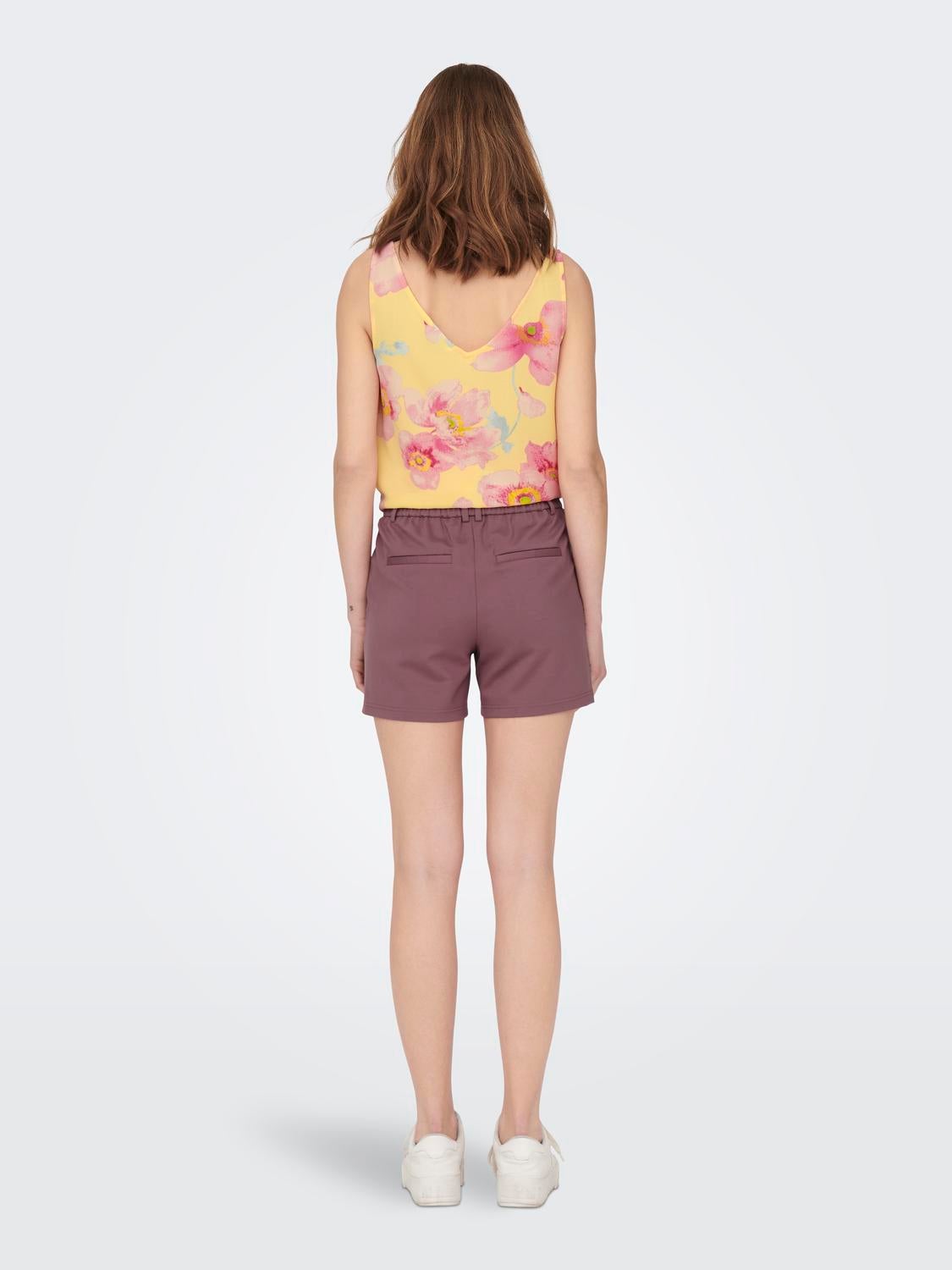 ONLPOPTRASH Normal geschnitten Shorts Rose Brown