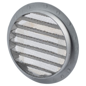 Sanivesk luchtrooster rond aluminium Ø125 mm