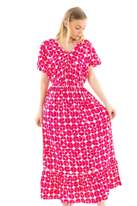 Robe ichi nasreen 202937 love potion graphic aop
