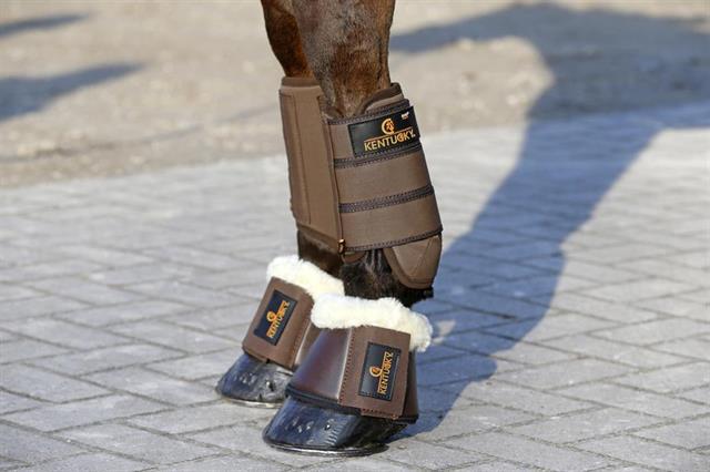 Springschoenen Kentucky Sheepskin Leather Bruin