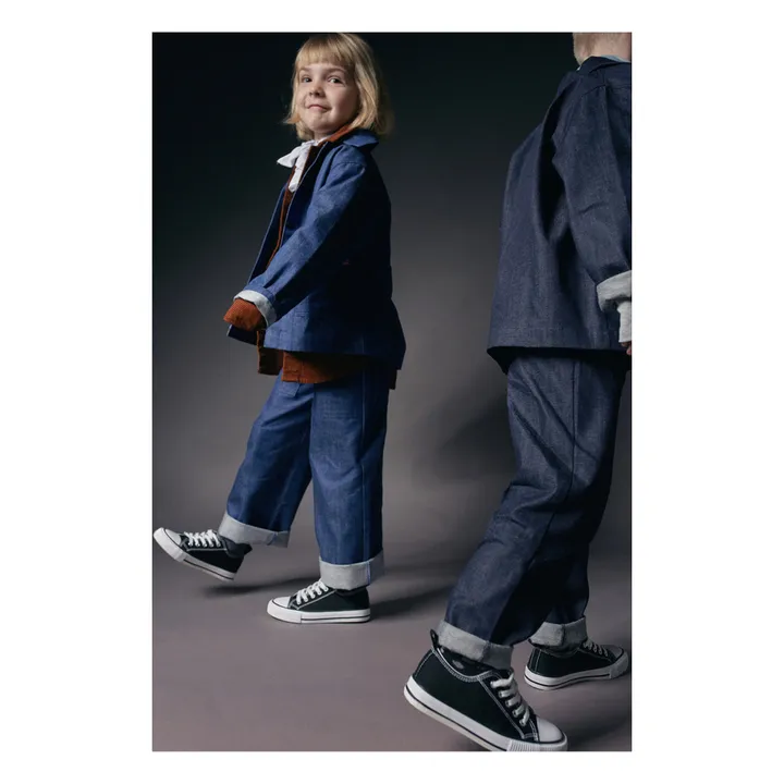 PDenim Veste en Denim Coton Bio | Bleu