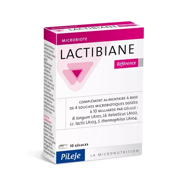 Pileje Lactibiane Reference 10 cápsulas
