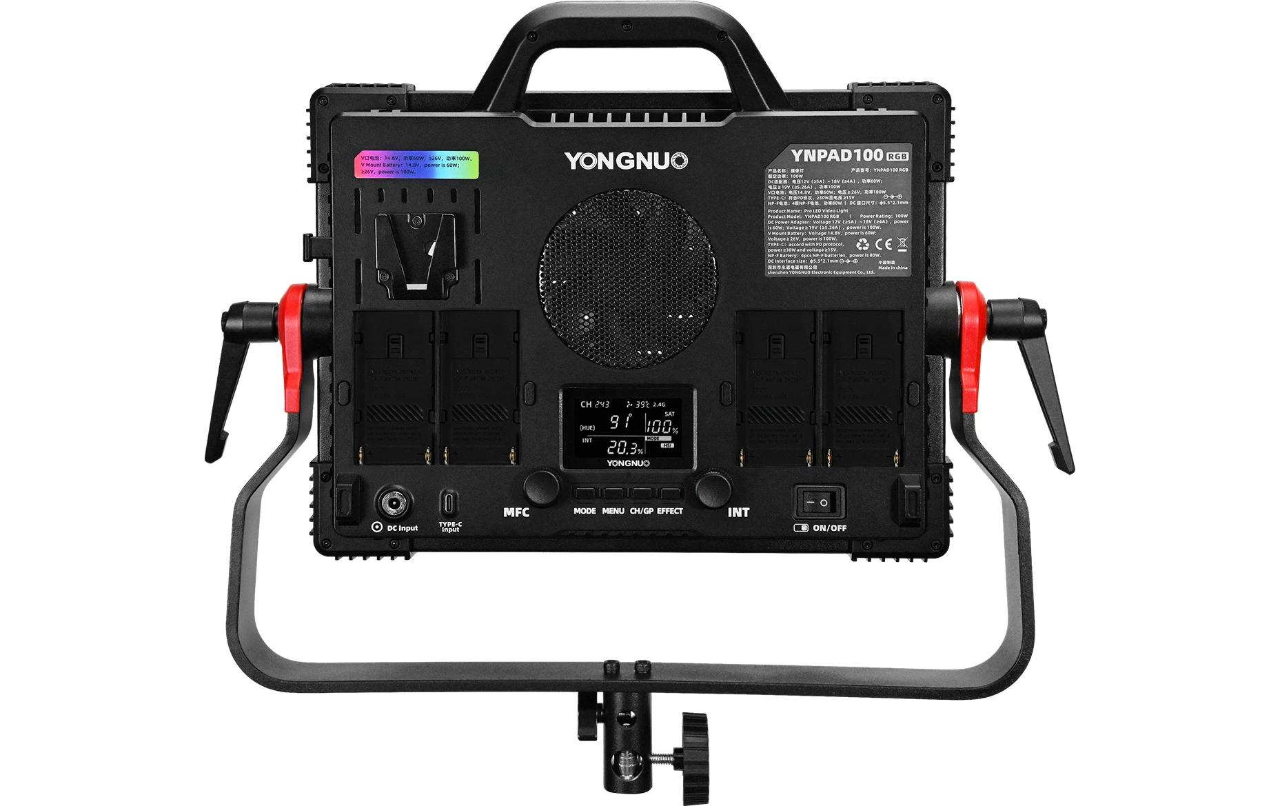 Videoleuchte YNPAD100 LED<br>Weisslicht LED Videoleuchte