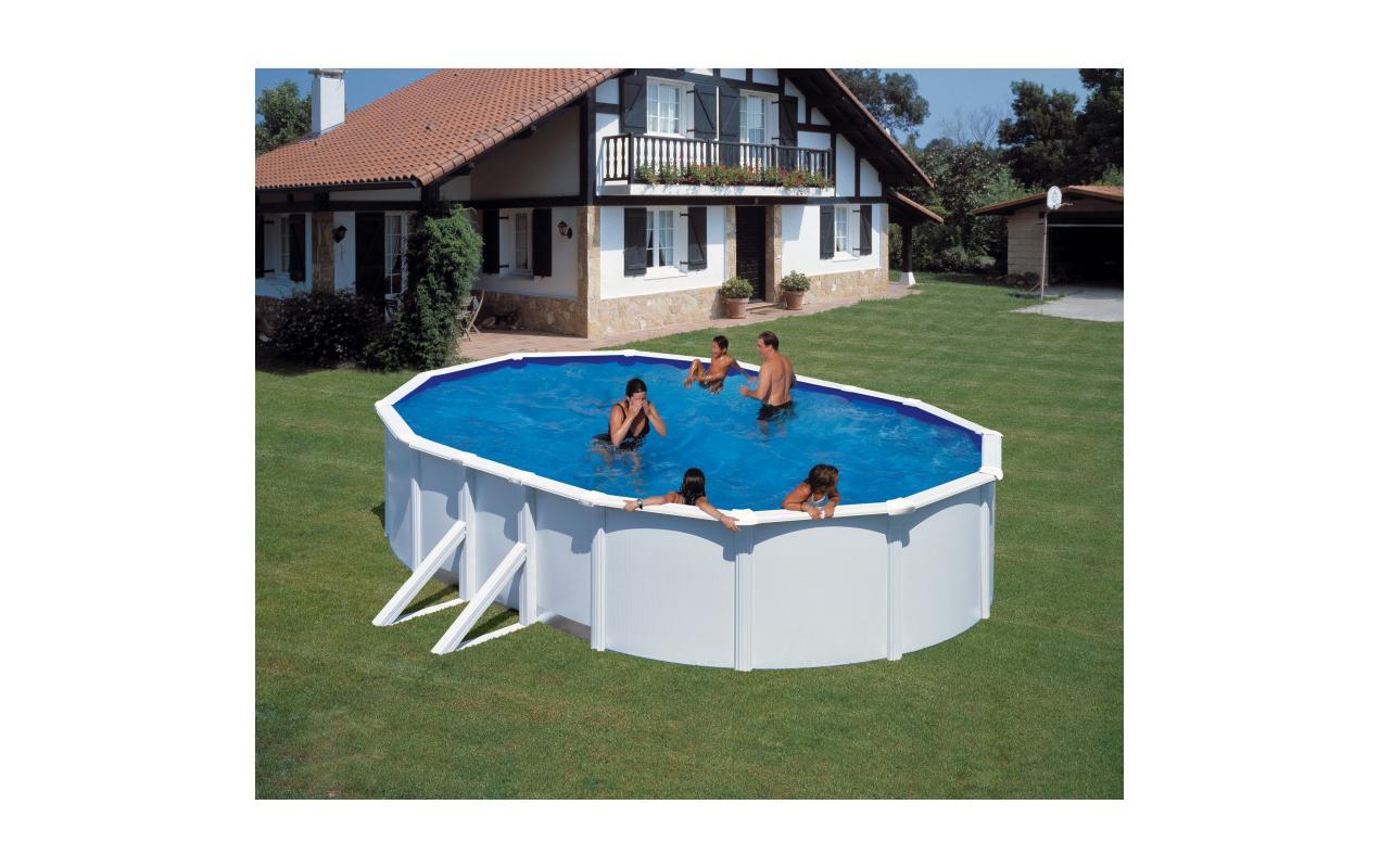 Pool KIT Dream Fidji, 610 x 375 x 120 cm<br>Ovalbecken