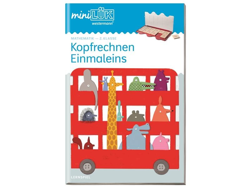 LÜK miniLÜK Kopfrechnen Einmaleins Mathematik Kinderlernhilfe 2. Klasse