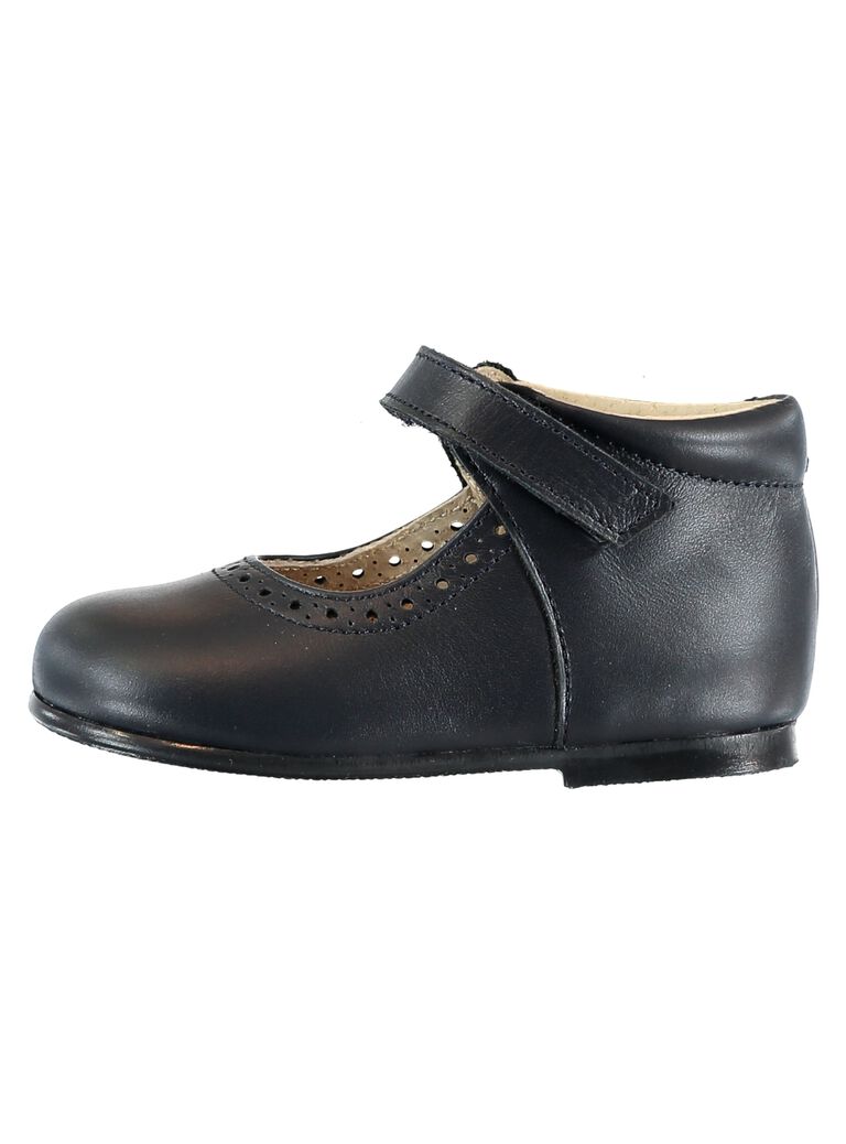 Babies cuir marine bébé fille