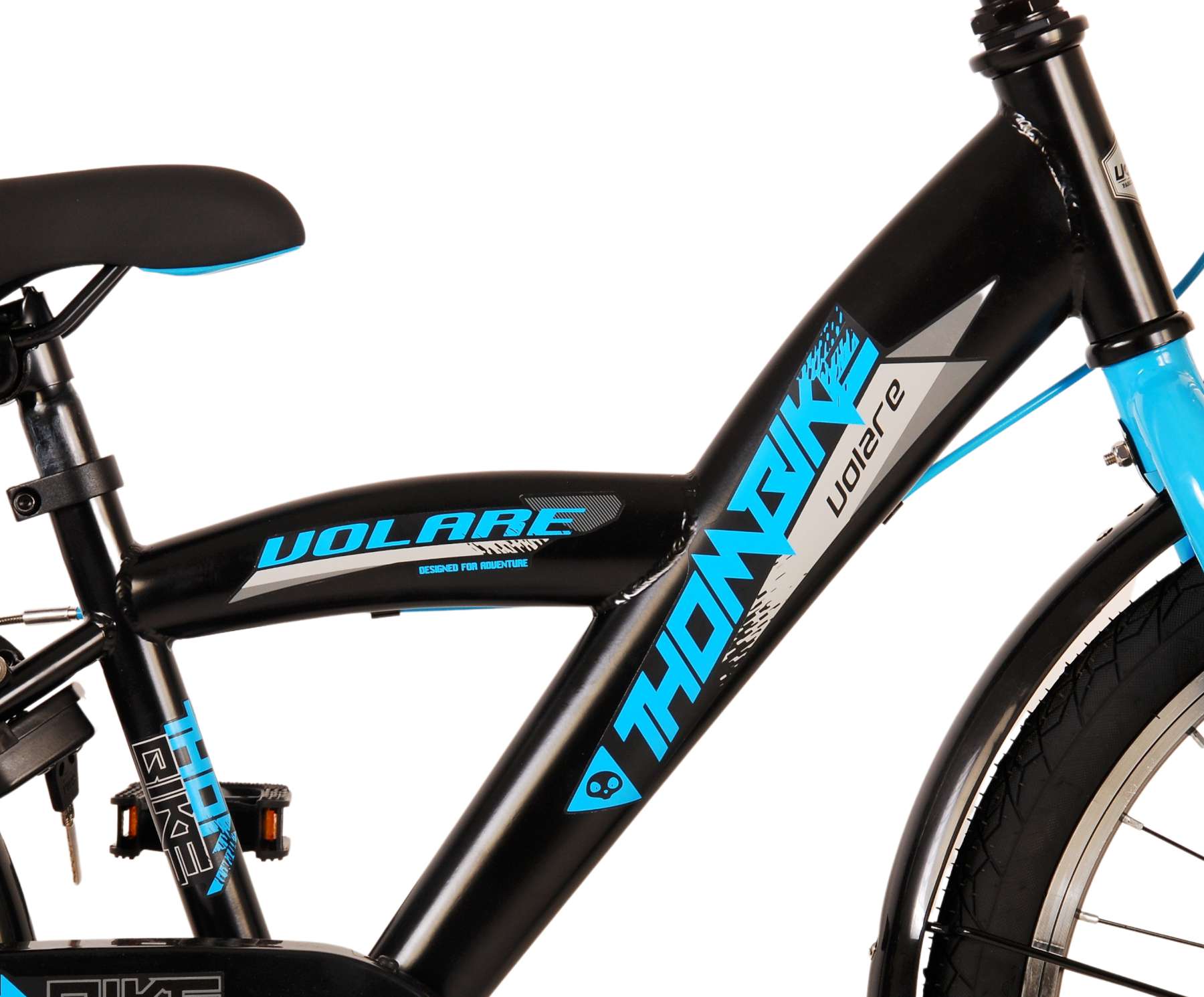 TPFSports Thombike Kinderfahrrad - Jungen - 20 Zoll - Rücktritt + Handbremsen - Schwarz/Grün