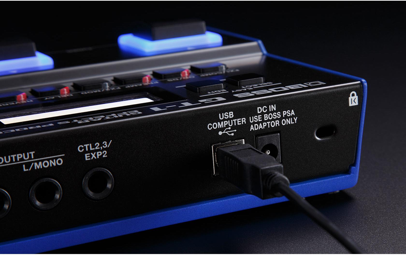Effektgerät GT-1<br>Satte Sounds für Mobile Gitarristen