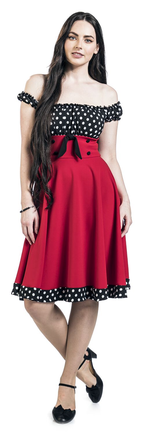 Robe Patineuse Avec Épaules Dénudées | Belsira Robe mi-longue