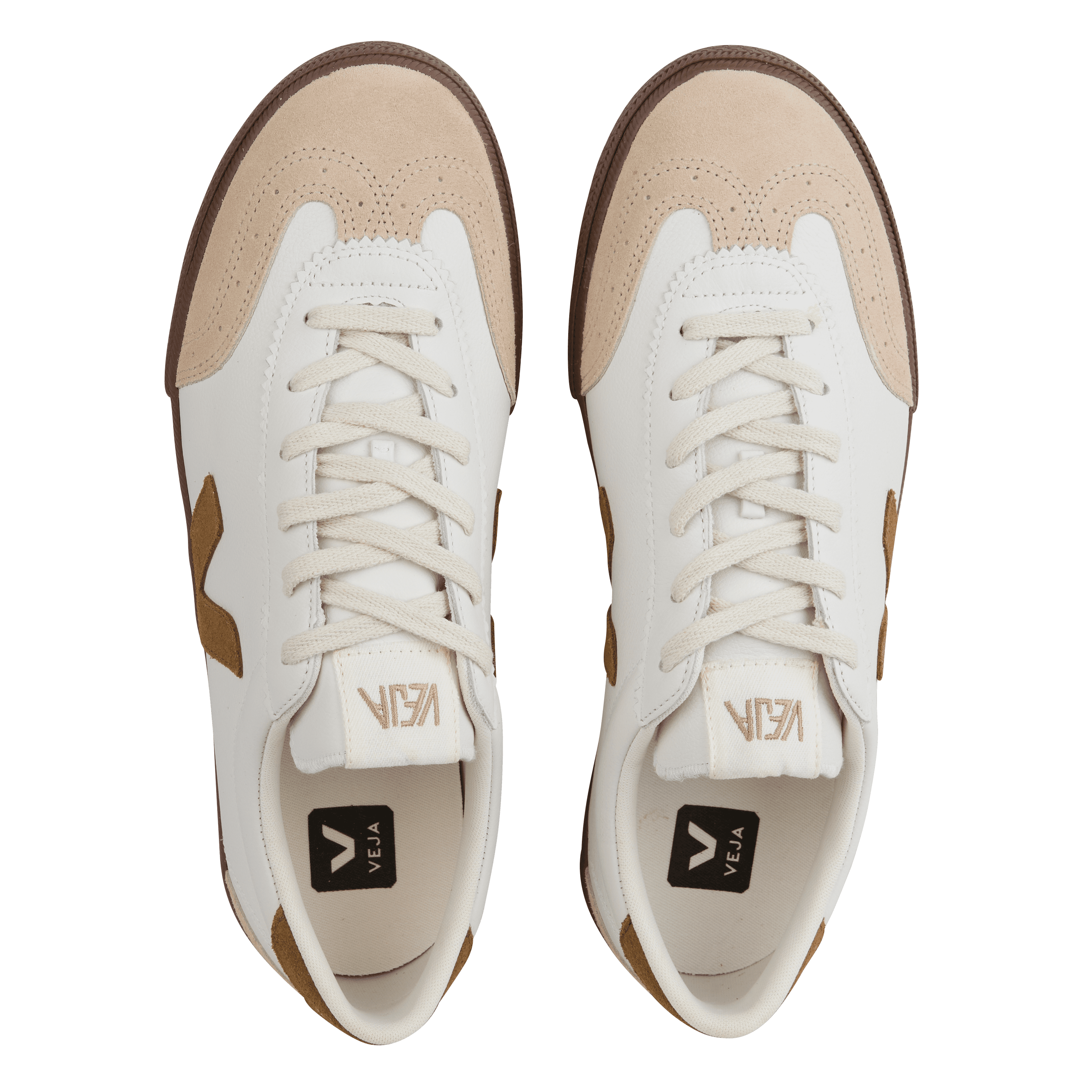 VOLLEY - Baskets basses en cuir | Multicolore