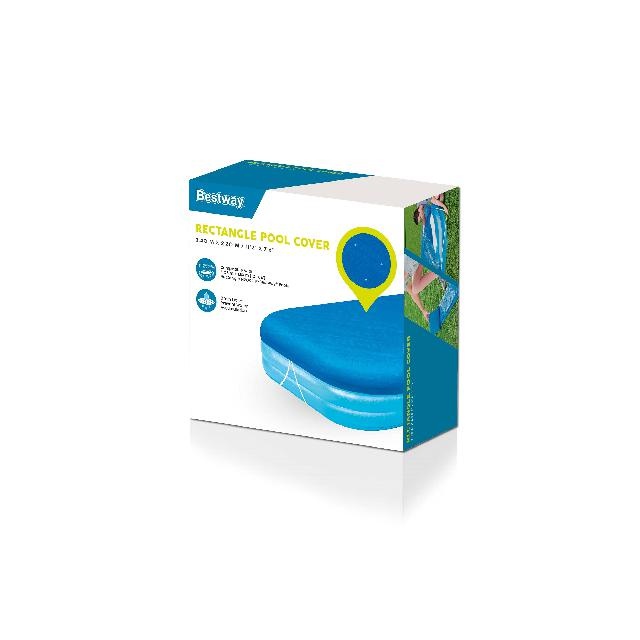 Bestway Cover familiezwembad Rechthoek 305