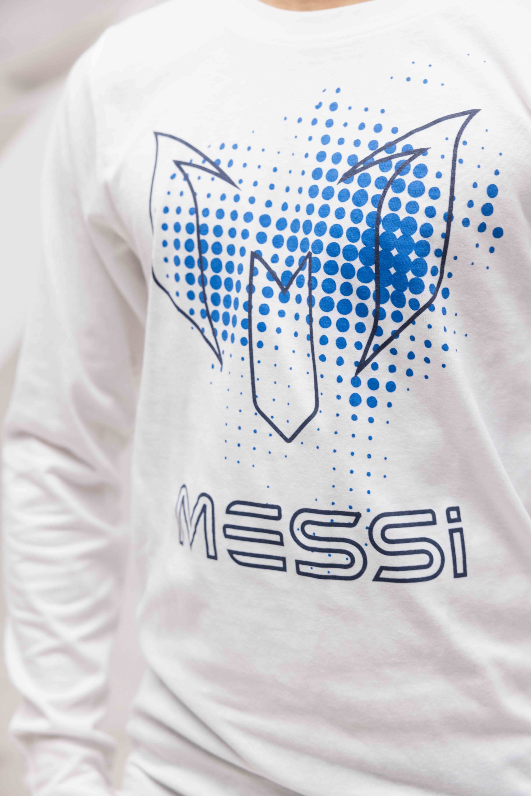 Vingino X Messi Logo T-Shirt Kids Wit