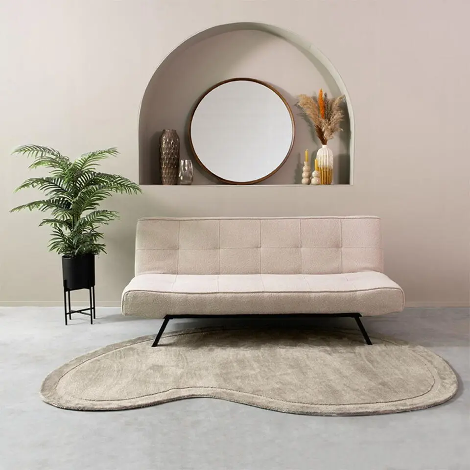 LABEL51 Slaapbank King Bouclé Naturel