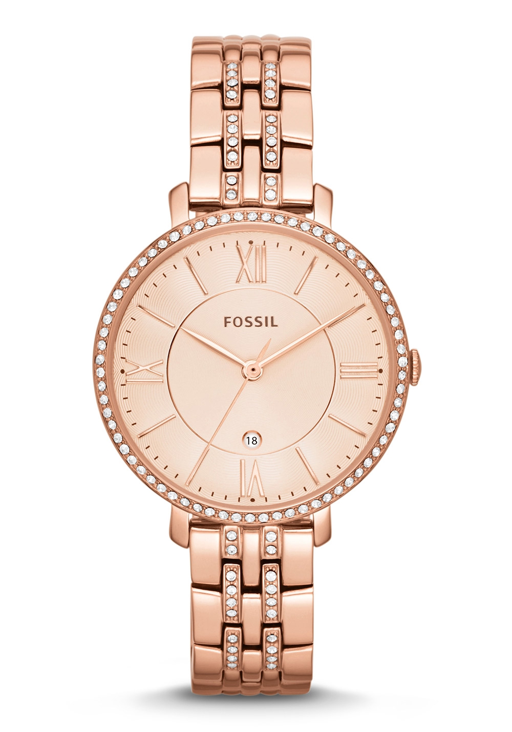 Fossil Jacqueline Damenuhr Roségold ES3546