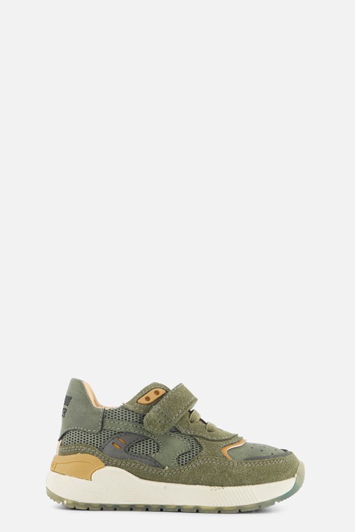 Shoesme Trainer Sneakers groen Leer
