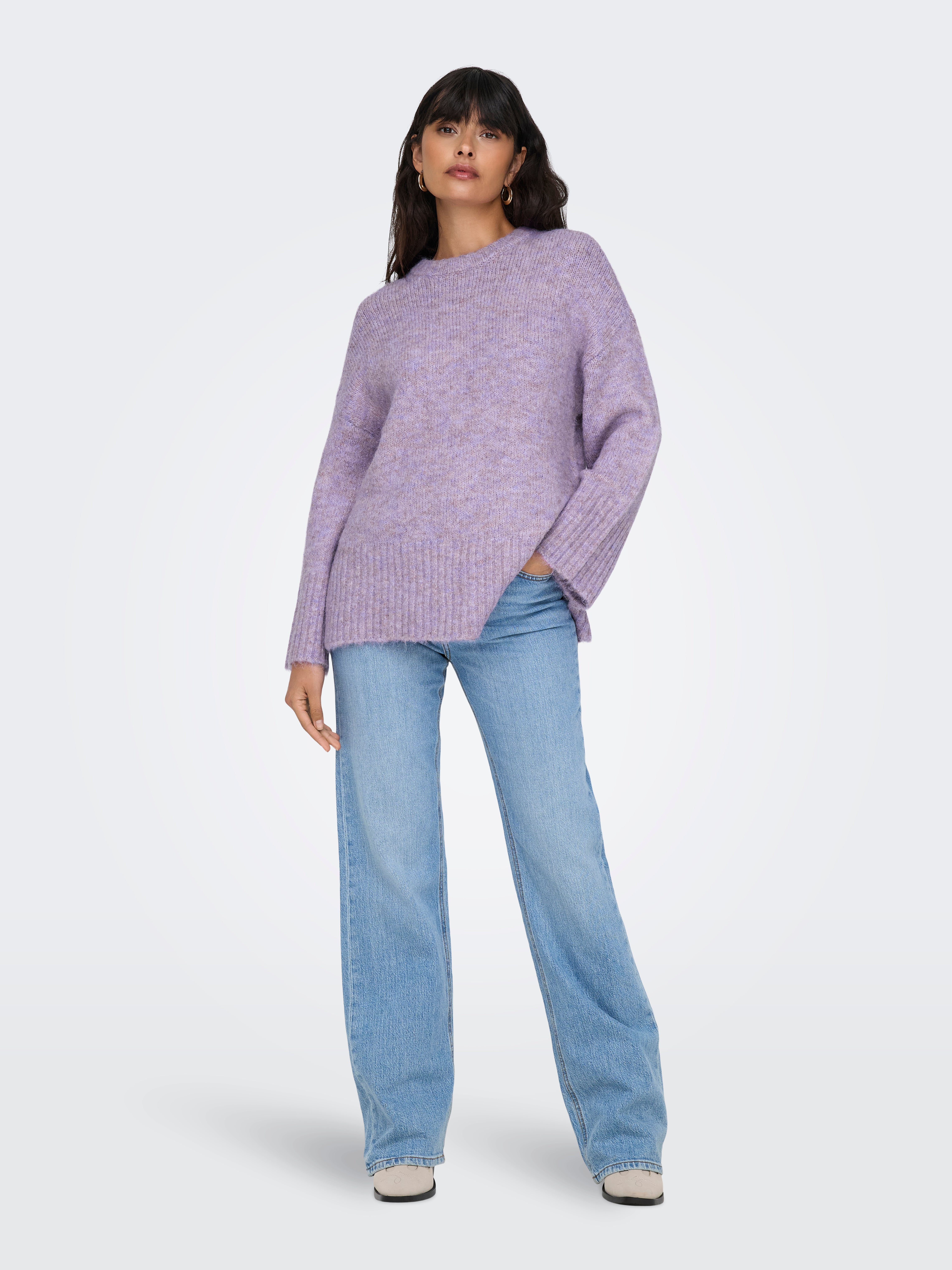 ONLMAGGIE Strickpullover Paisley Purple