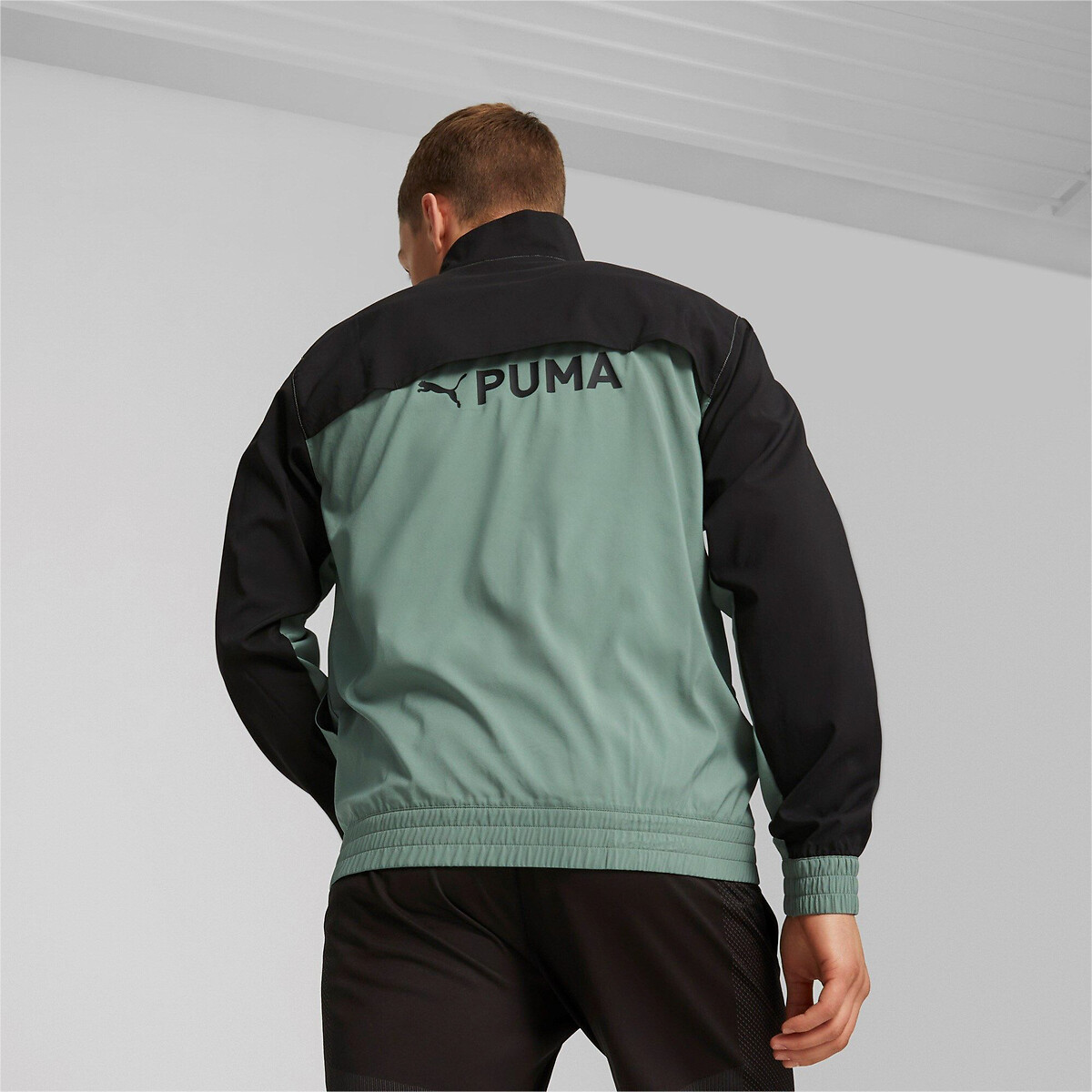 PUMA<br>Suéter esportivo com zíper frontal completo 523859